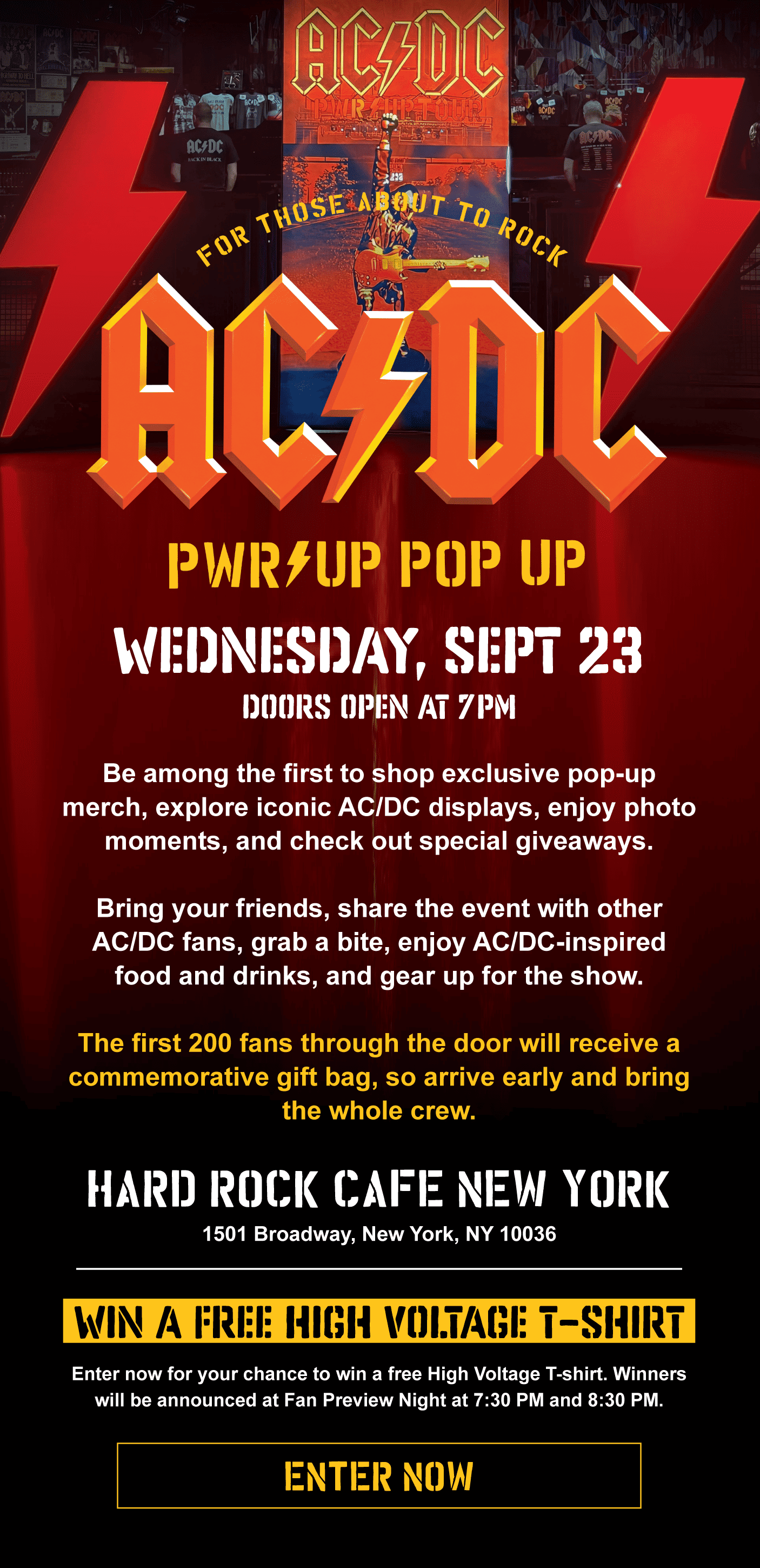 AC/DC PWR/UP Pop Up