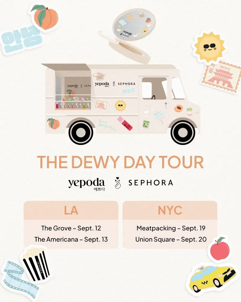 Yepoda The Dewy Day Tour