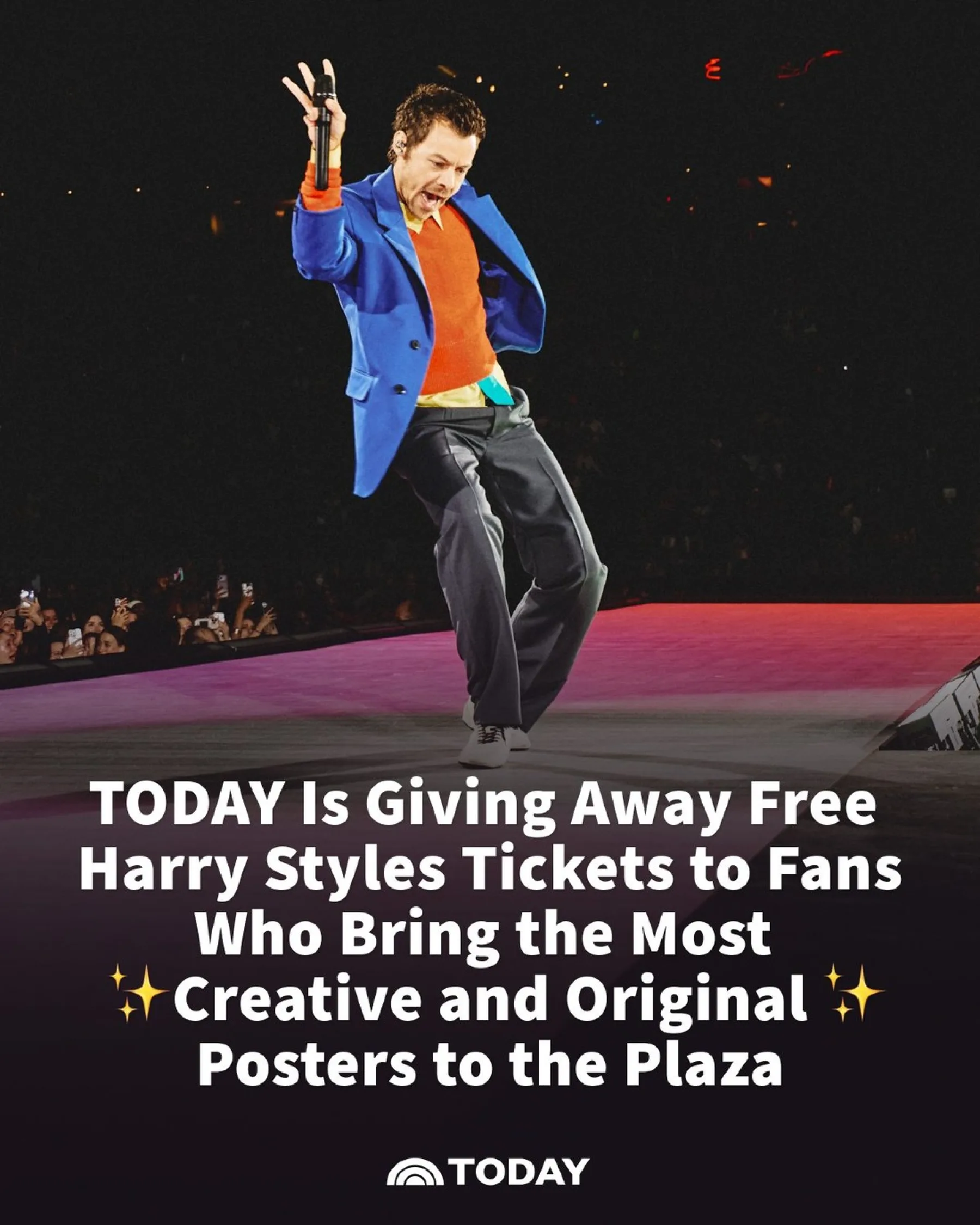 Harry Styles Poster Contest on Today