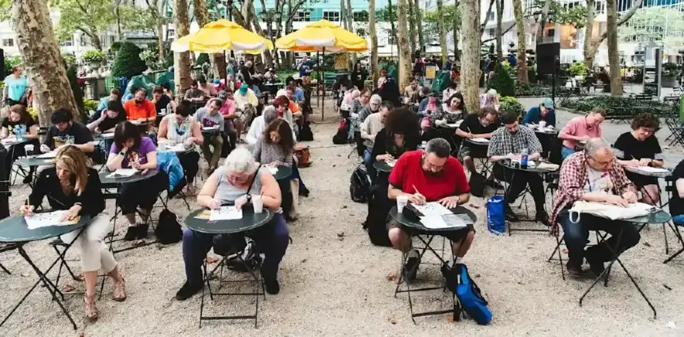 Bryant Park Crossword Tournament