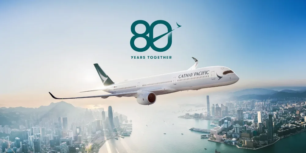 Cathay Pacific's 80th Anniversary Pop-Up