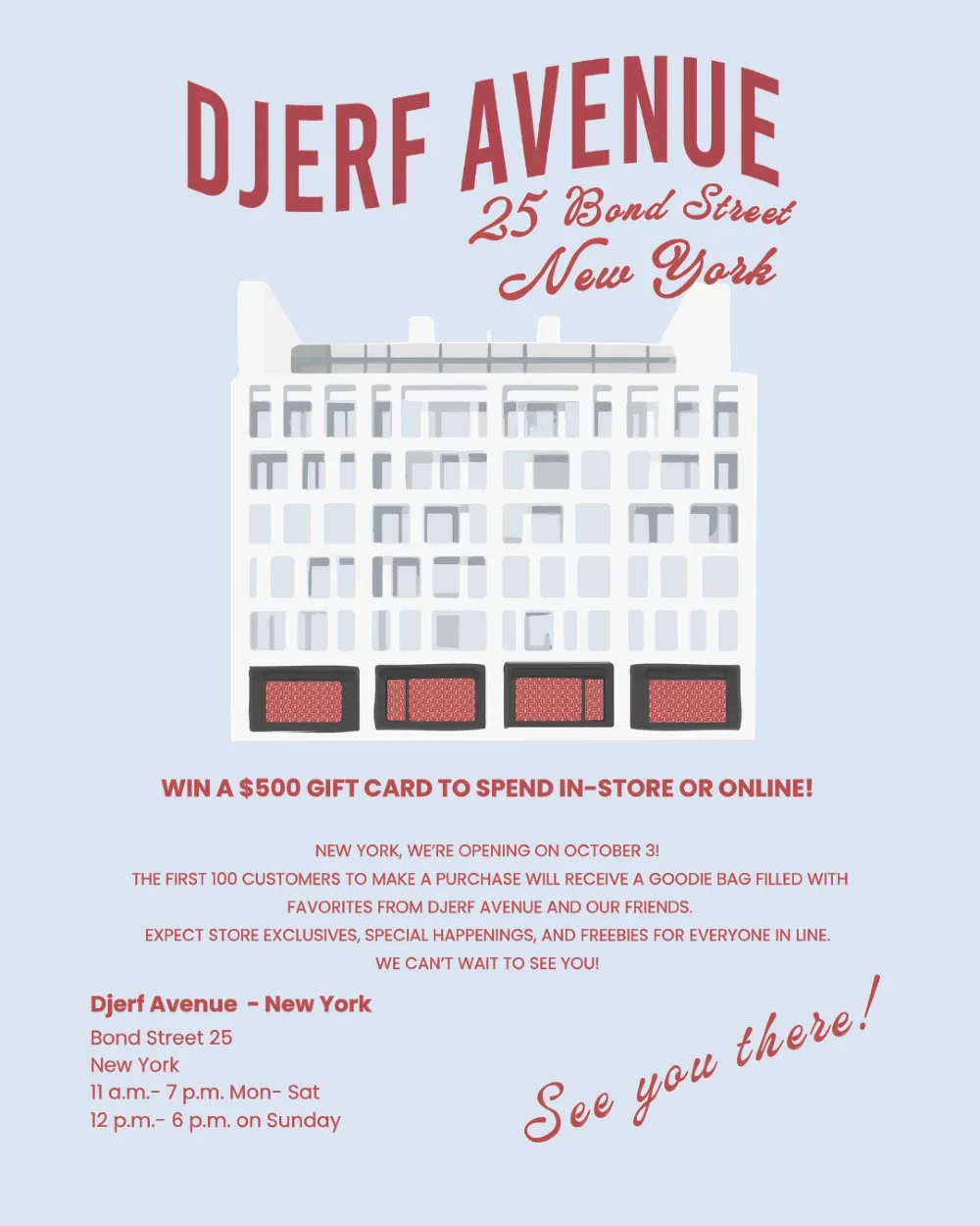 Djerf Avenue Grand Opening