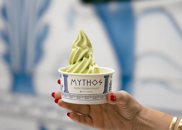 Free Mythos Greek Frozen Yogurt