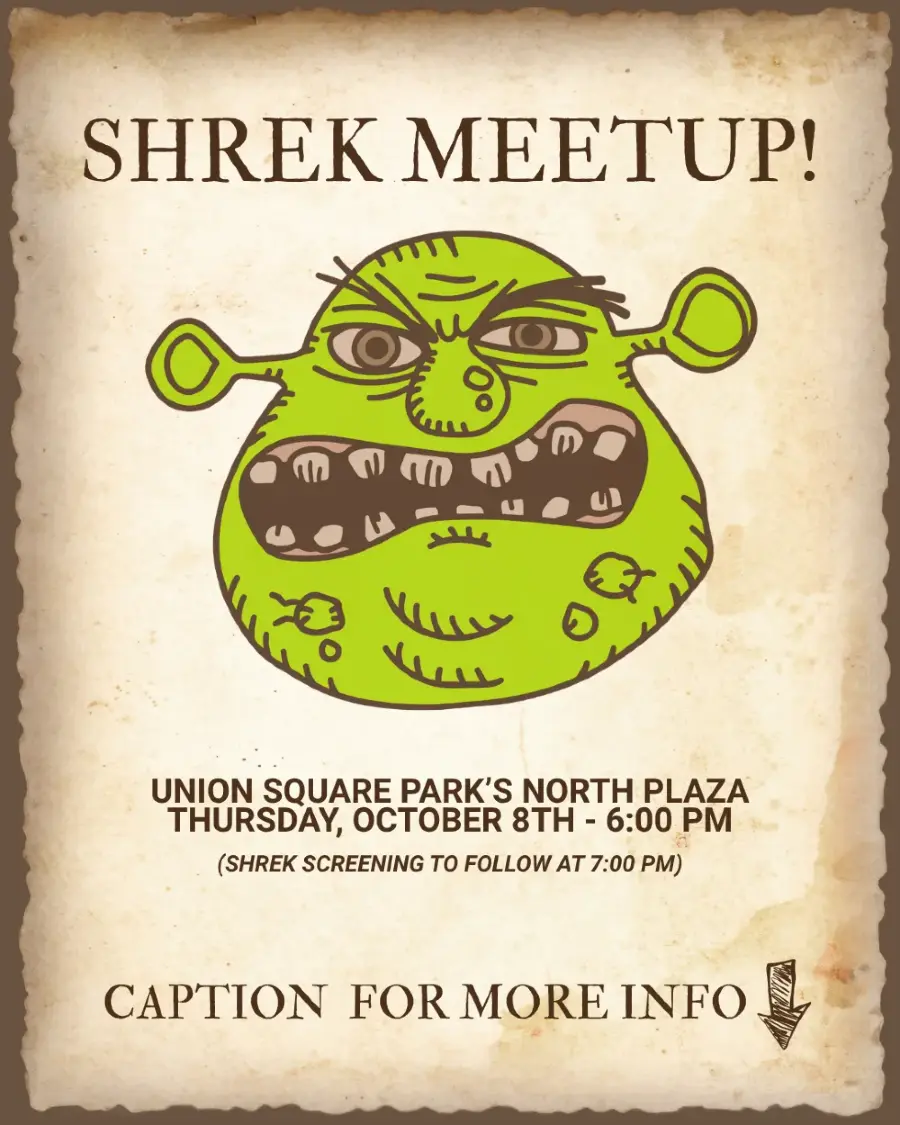 Shrek Meetup
