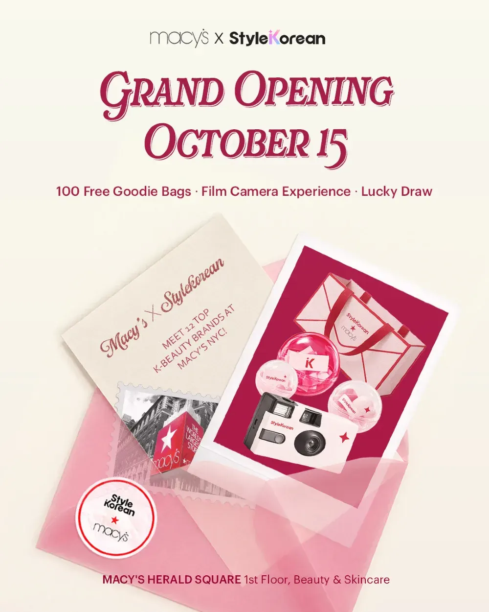Macy's x StyleKorean Grand Opening