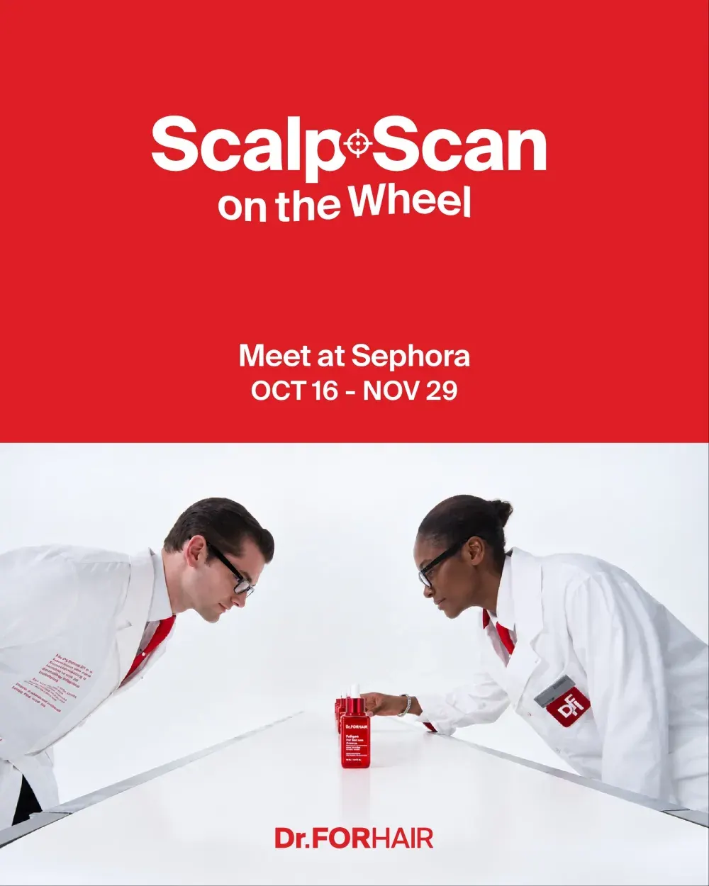 Dr. ForHair's Scalp Scan on the Wheel