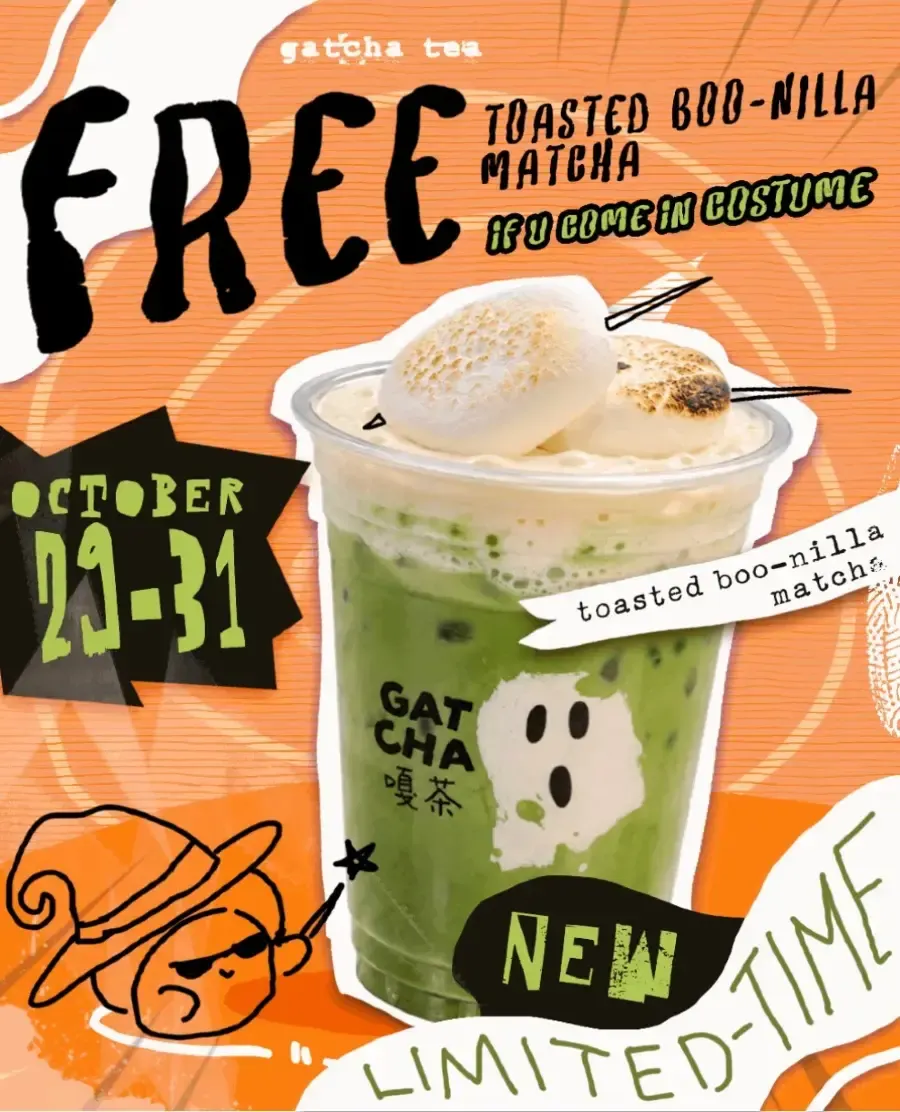 Gatcha Tea Halloween Matcha