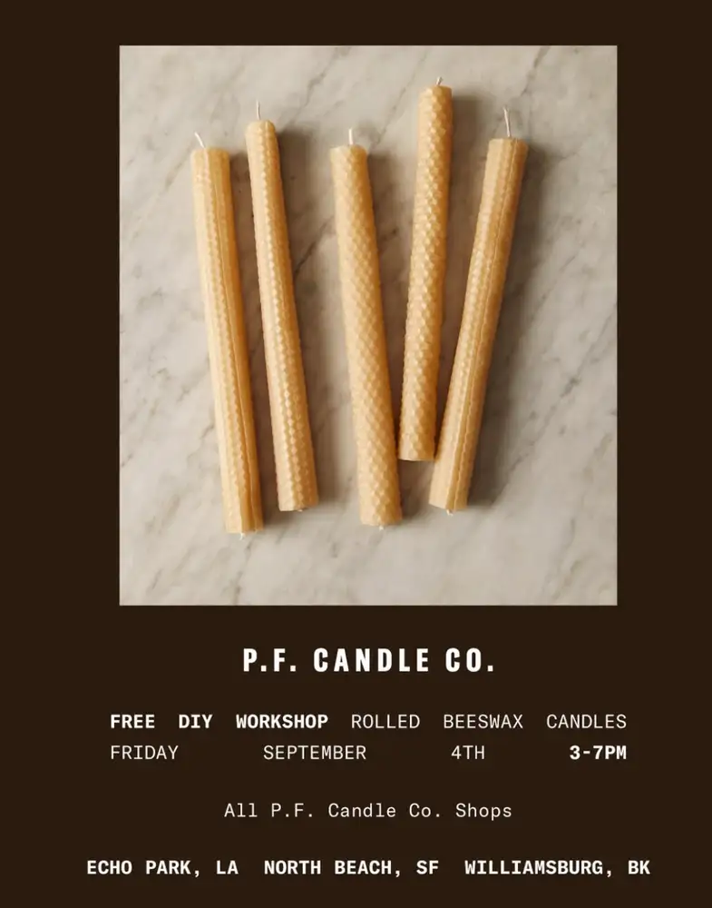 P.F. Candle Co Free Candle Making