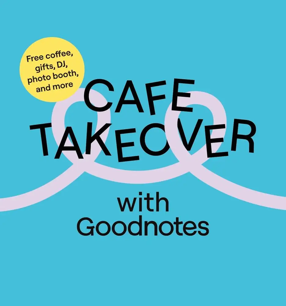 Goodnotes Cafe Takeover
