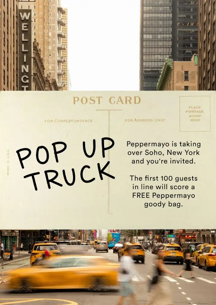 Peppermayo Pop Up Truck
