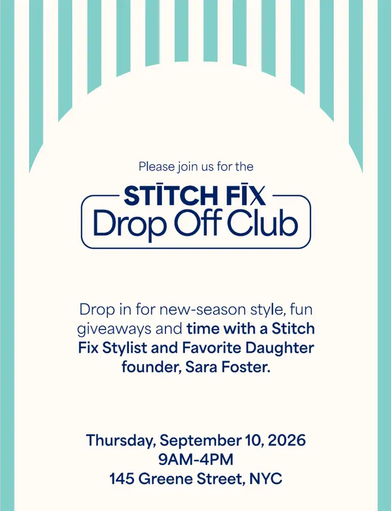 Stitch Fix Drop Off Club