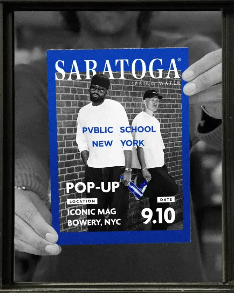 Saratoga x Public School NY NYFW Pop-Up