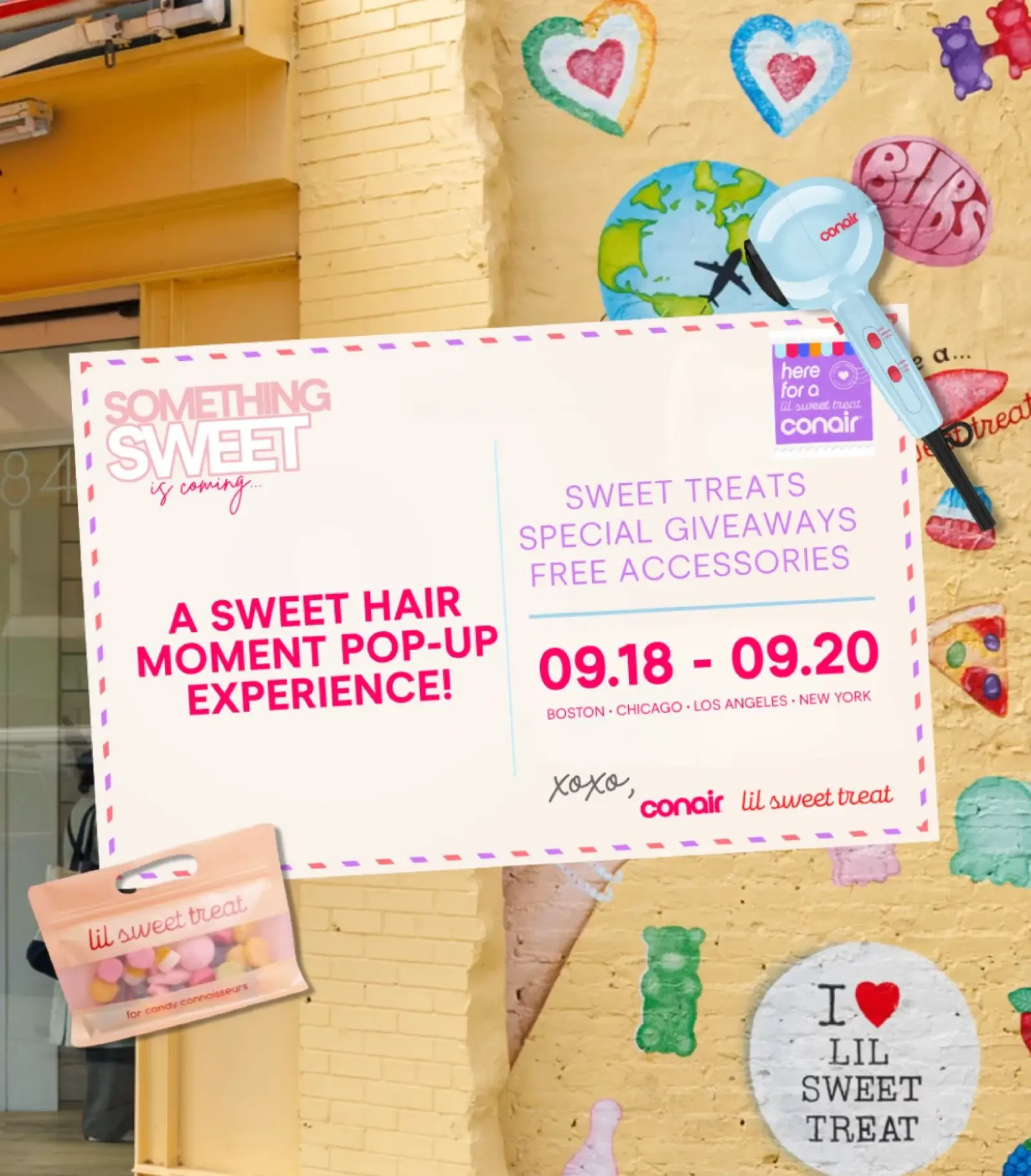 Conair x Lil Sweet Treat