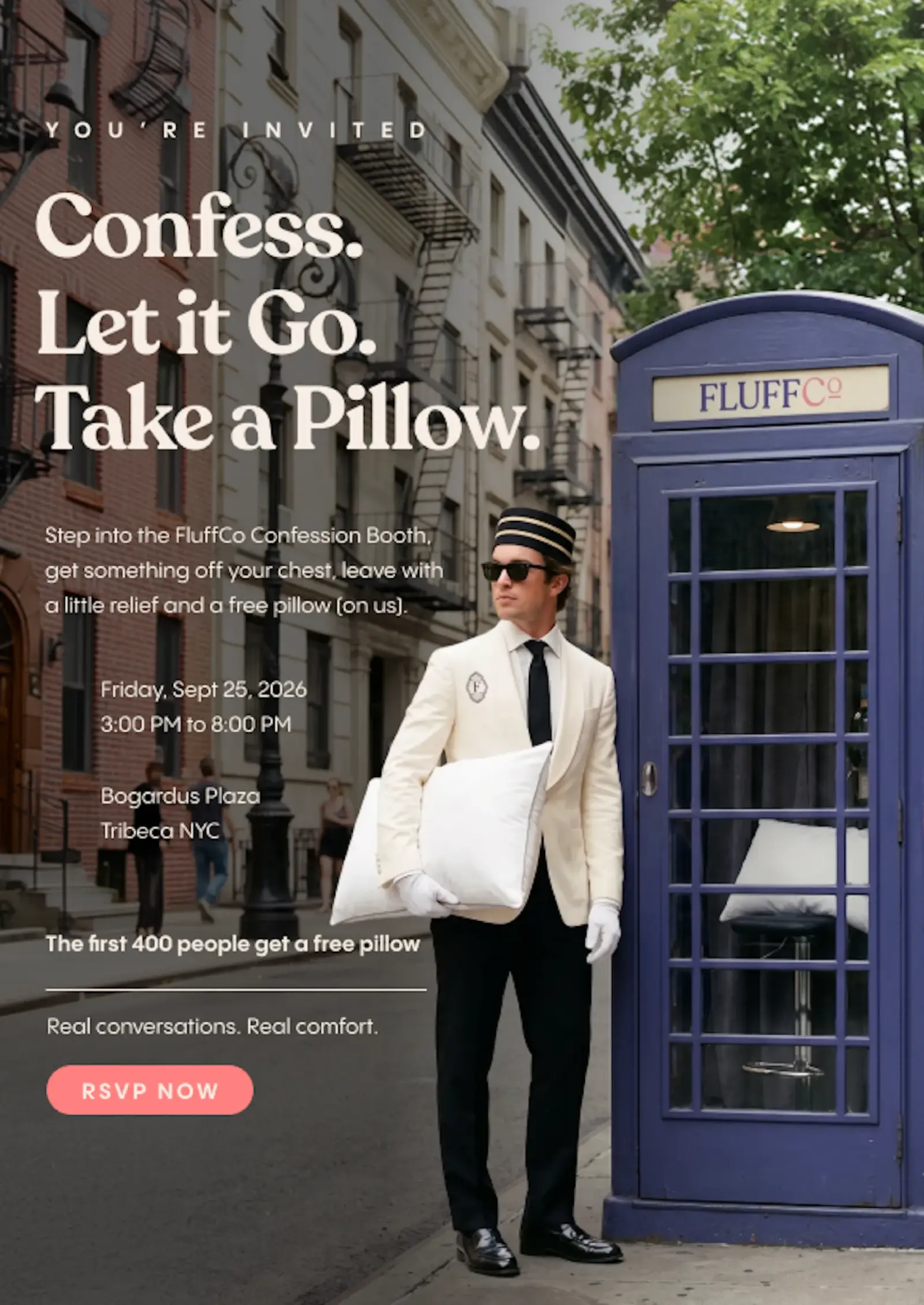 FluffCo Confession Booth
