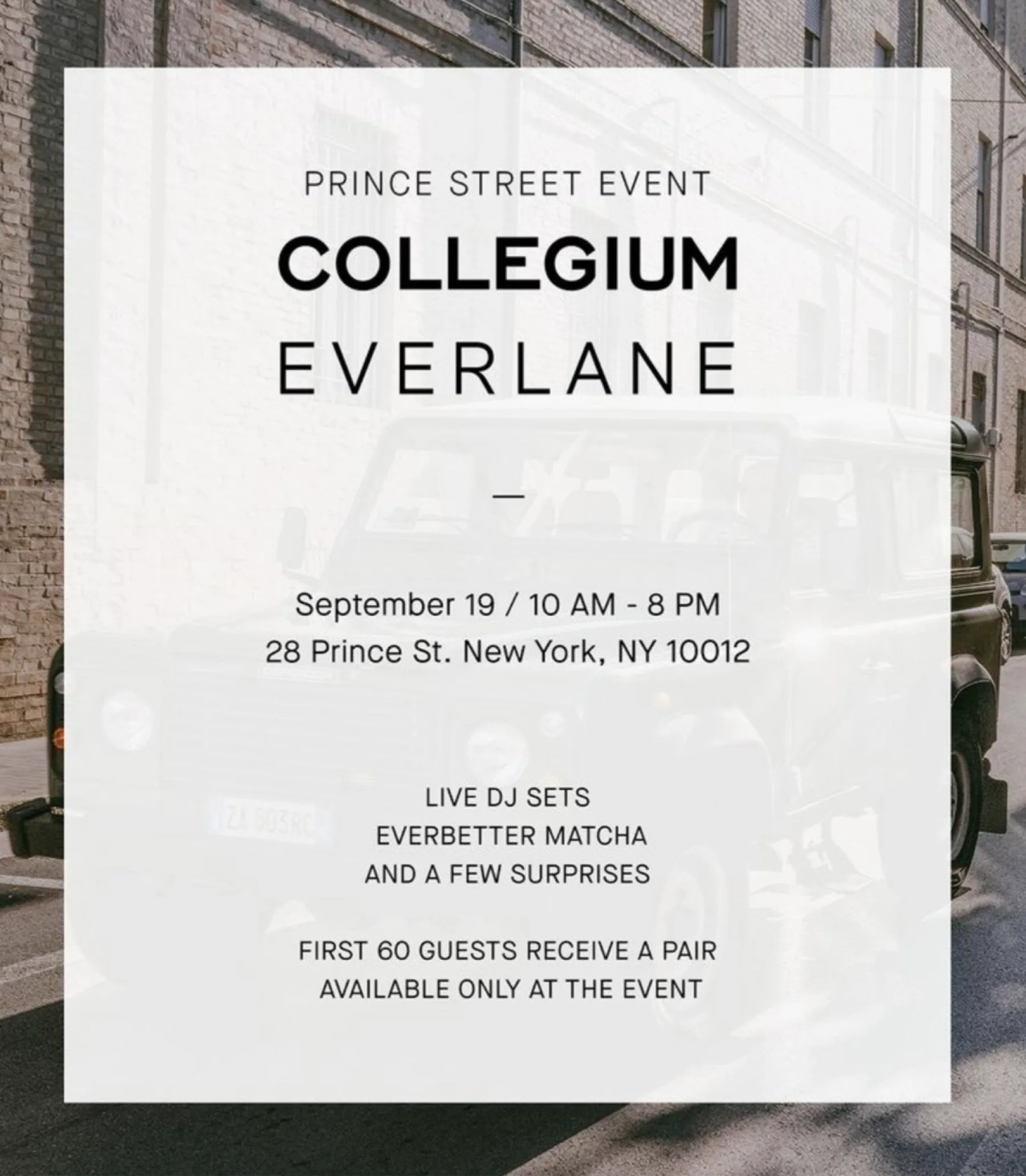 Collegium x Everlane