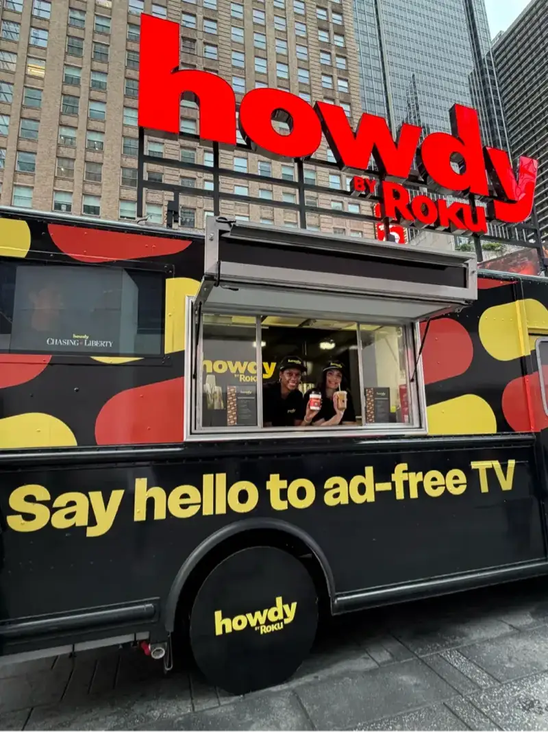 HOWDY by Roku Pop-Up