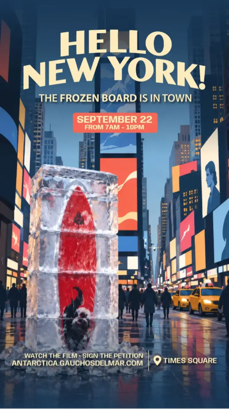 The Frozen Surfboard
