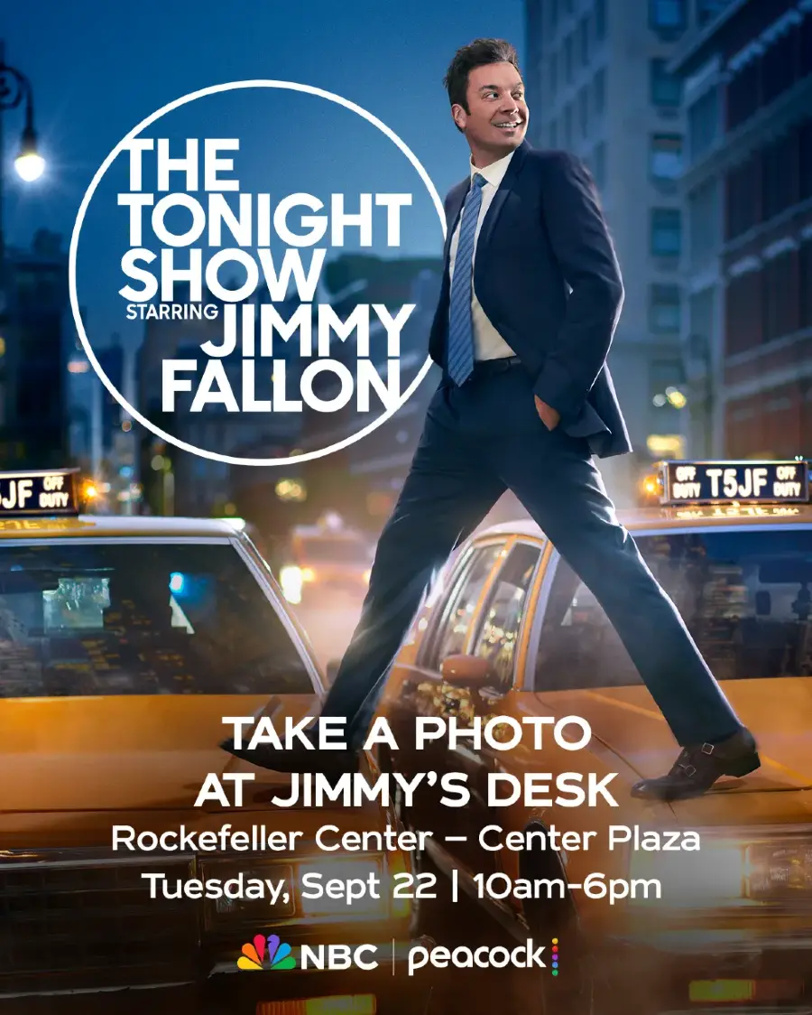 The Tonight Show Jimmy Fallon Desk Tour