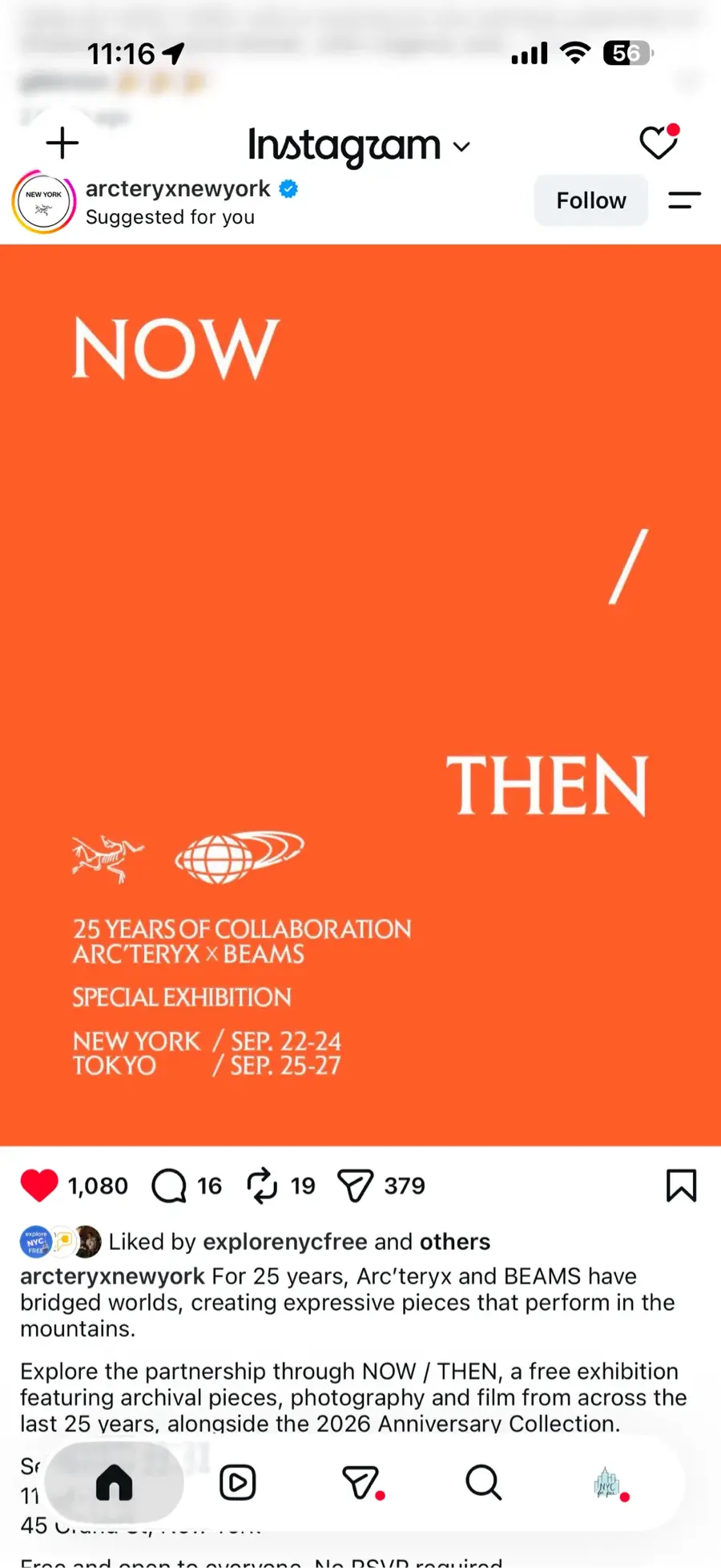 NOW / THEN: ARC’TERYX x BEAMS Exhibition