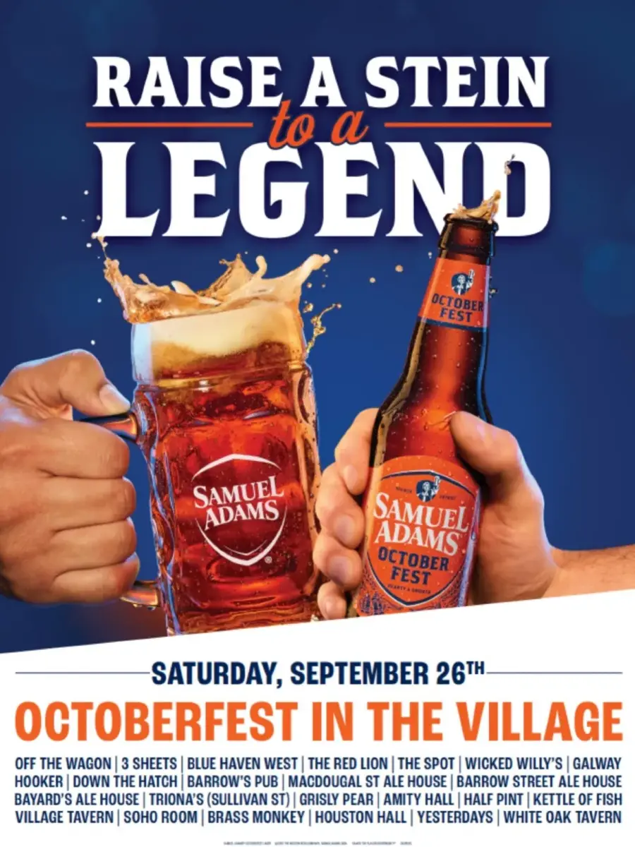 Sam Adams Octoberfest in the Village
