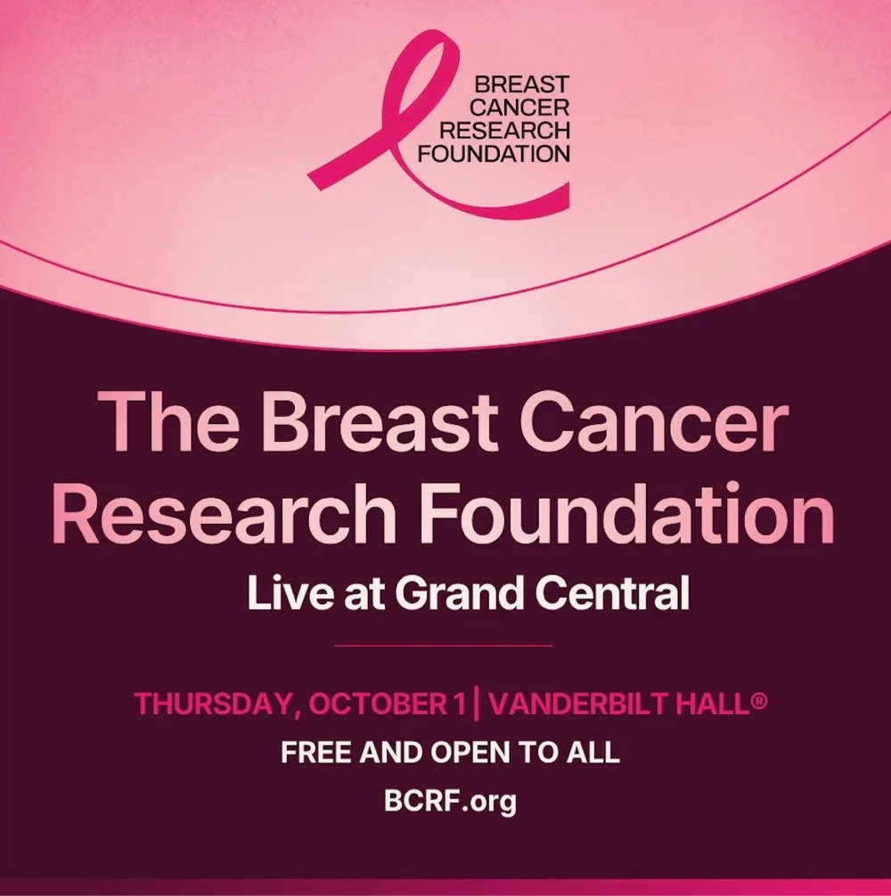 Breast Cancer Research Foundation Live at Grand Central Station