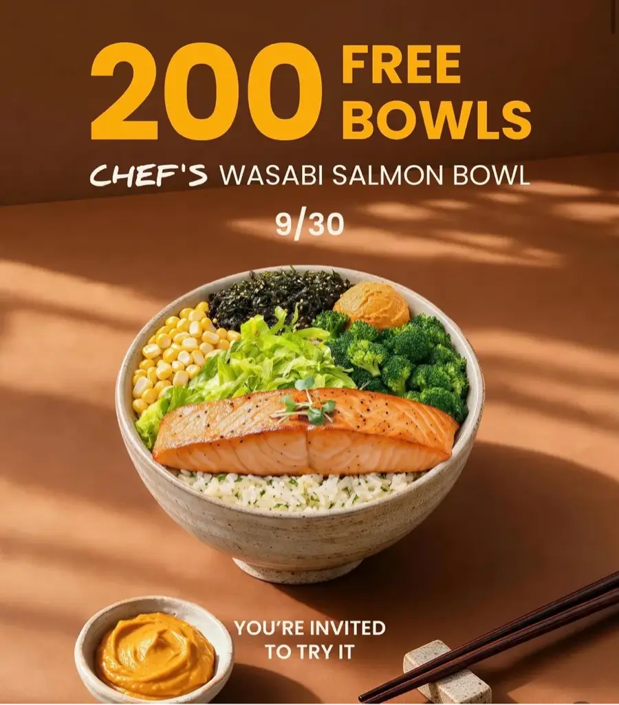 VIVIBOWL Wasabi Salmon Bowl Giveaway