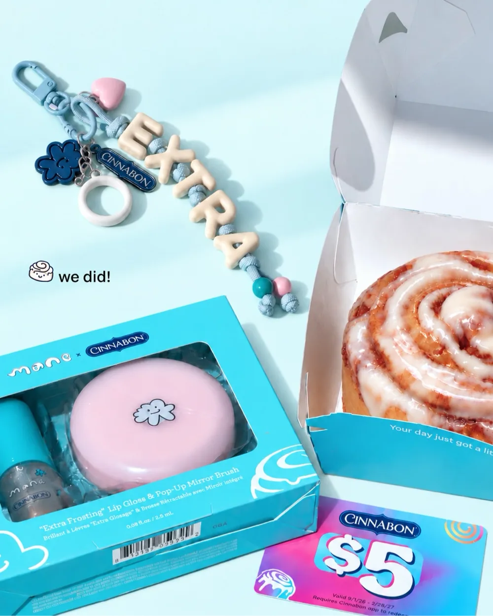 National Cinnabon Day with Mane