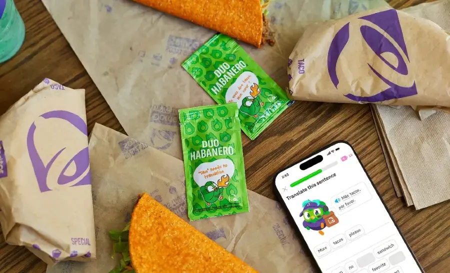 Taco Bell x Duolingo National Taco Day