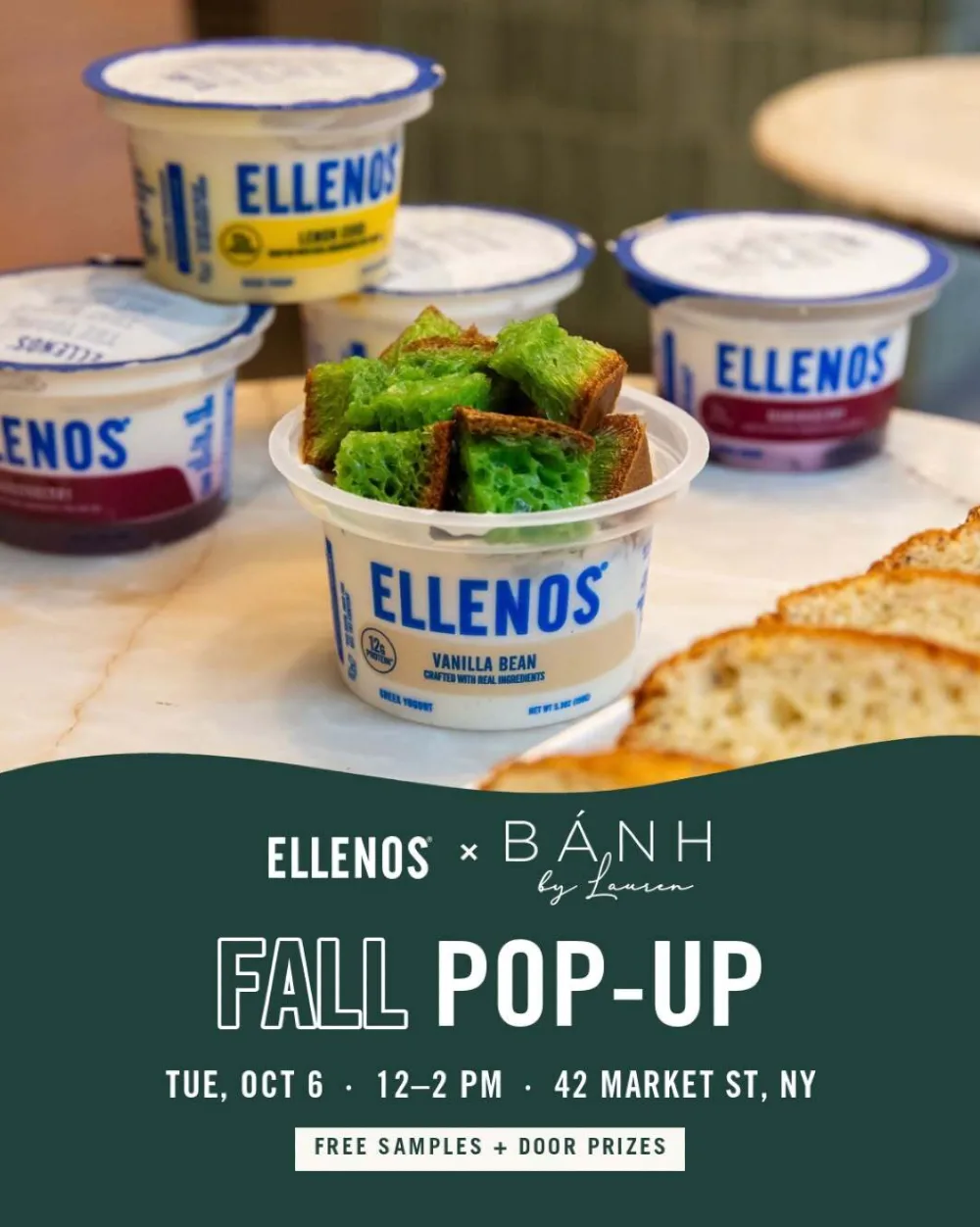 Ellenos Yogurt x Bánh by Lauren