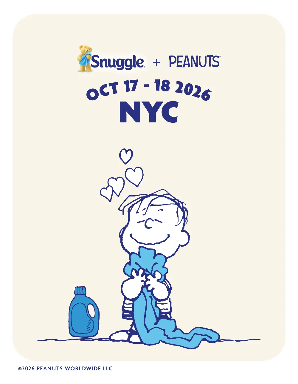 Snuggle x Peanuts NYC Pop-Up
