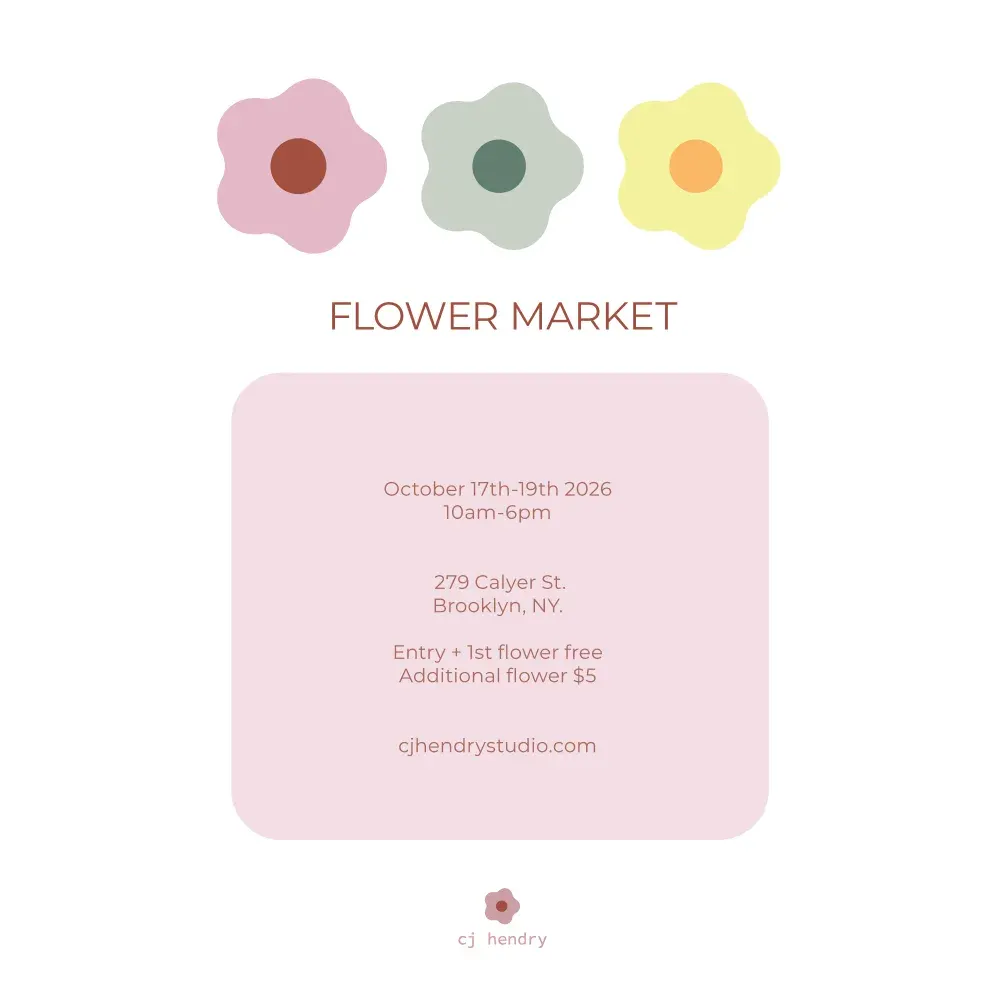 Cj Hendry Flower Market - Brooklyn