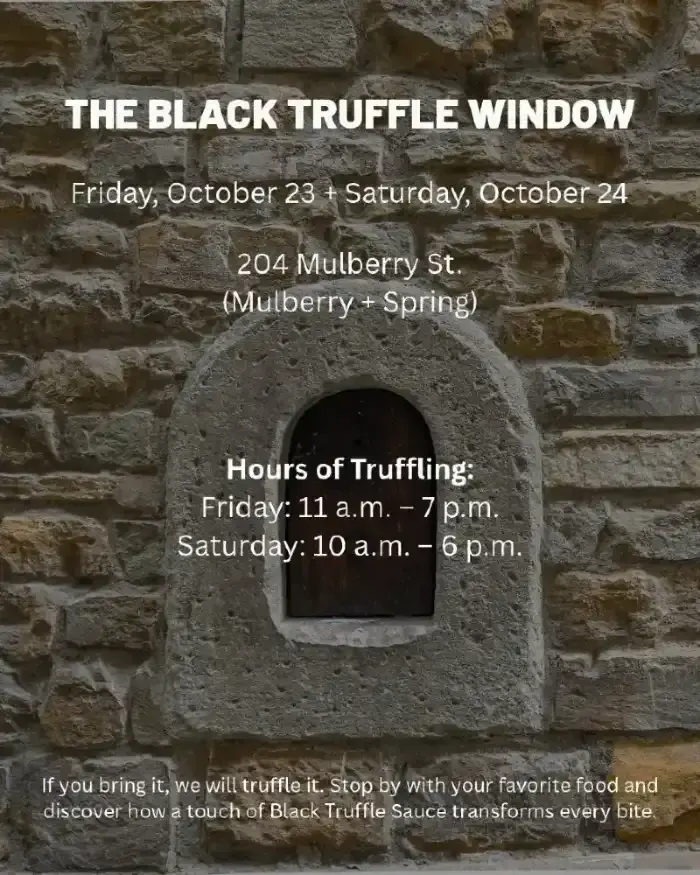 Shake Shack Black Truffle Window