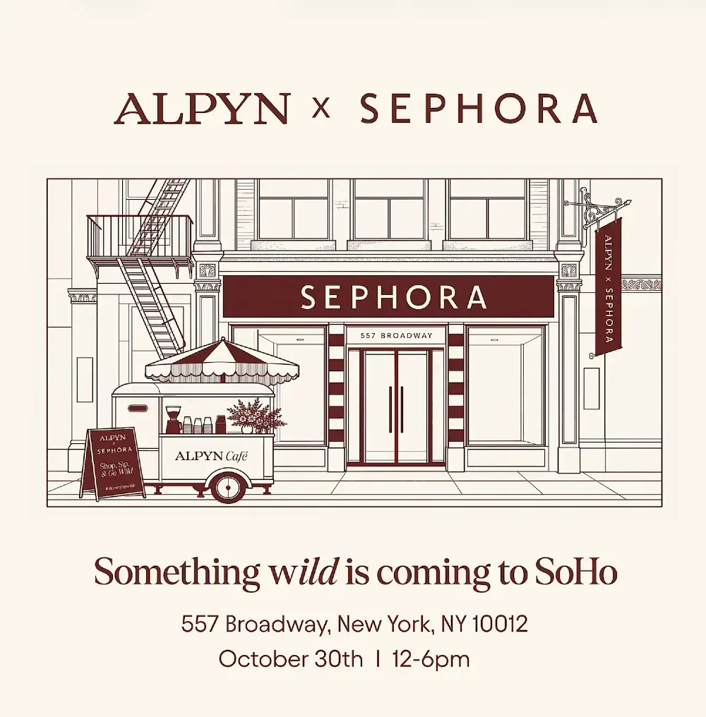 Shop, Sip & Go Wild With Alpyn at Sephora SoHo