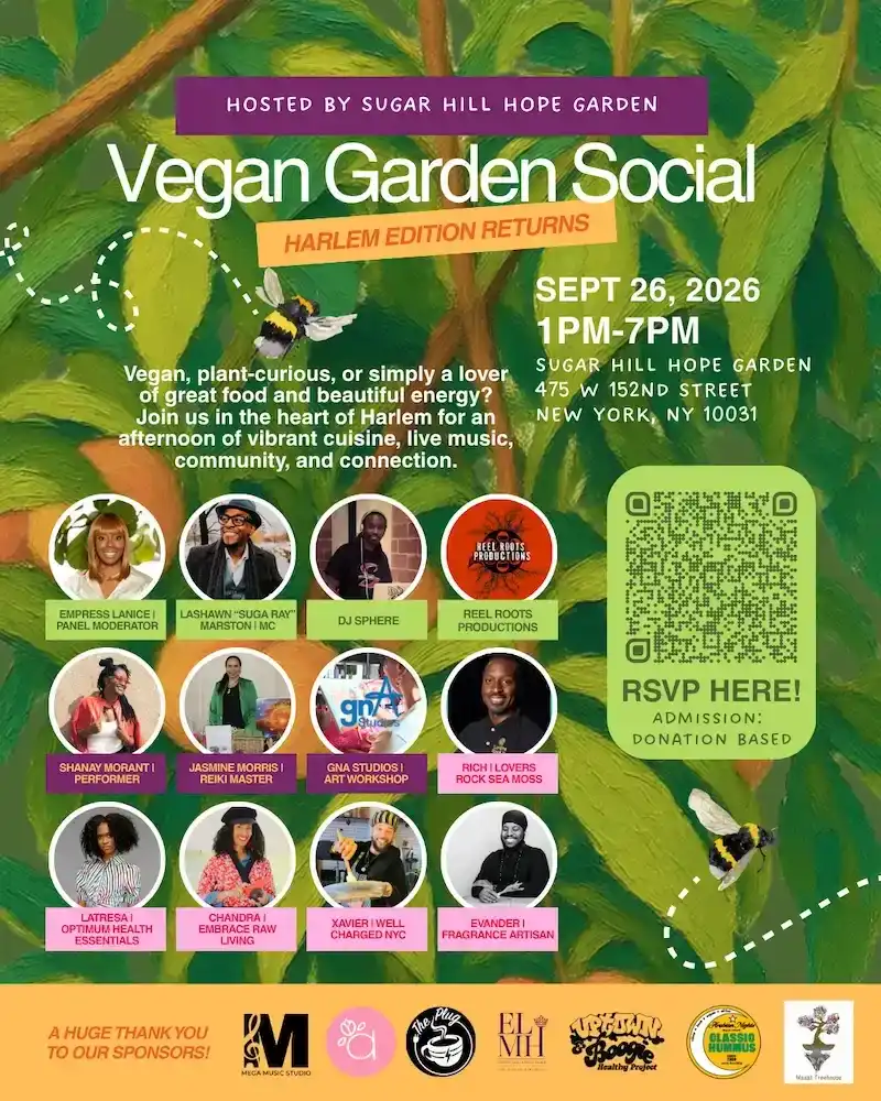 Vegan Garden Social: Harlem