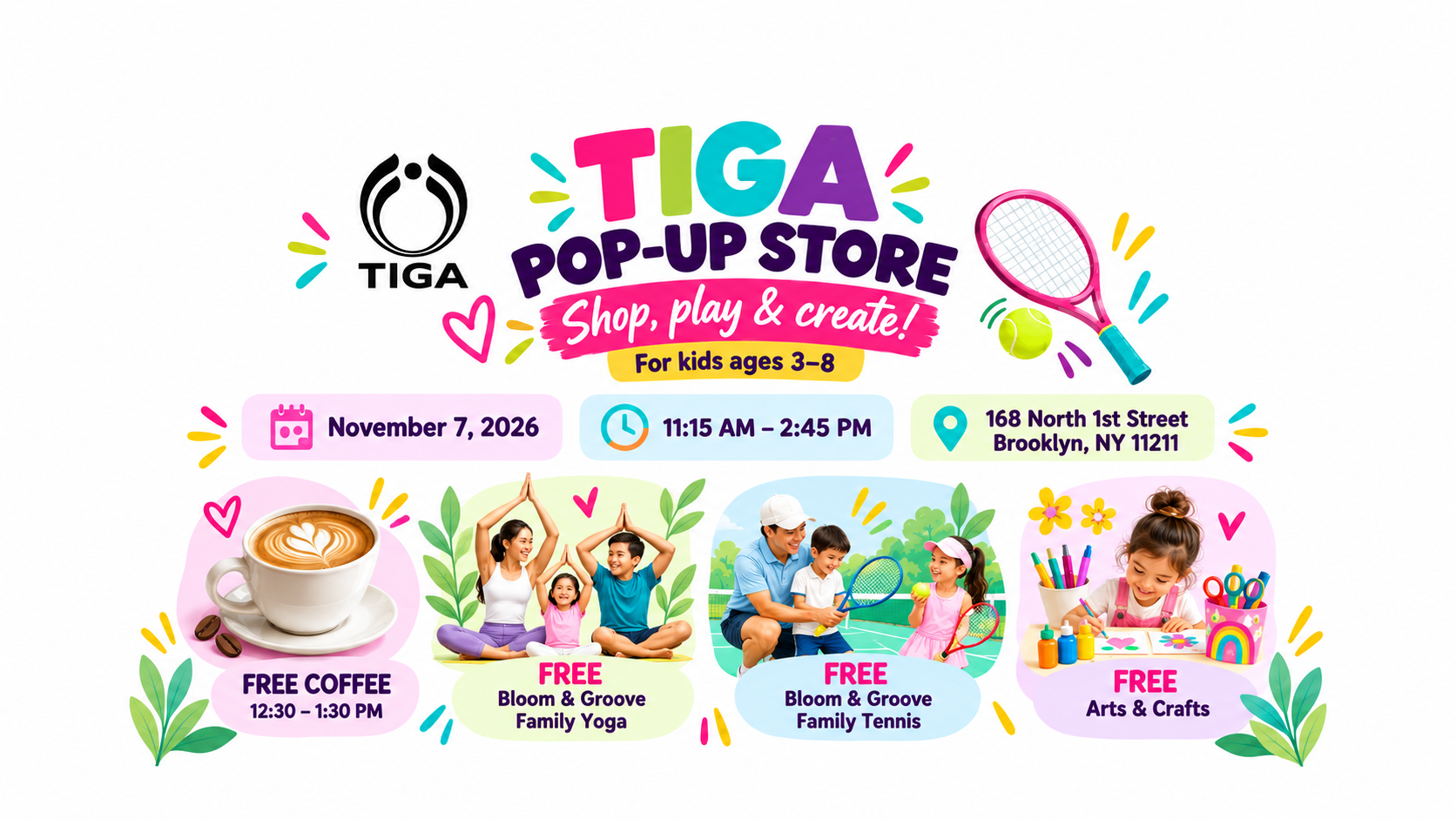 TIGA Pop-Up Store