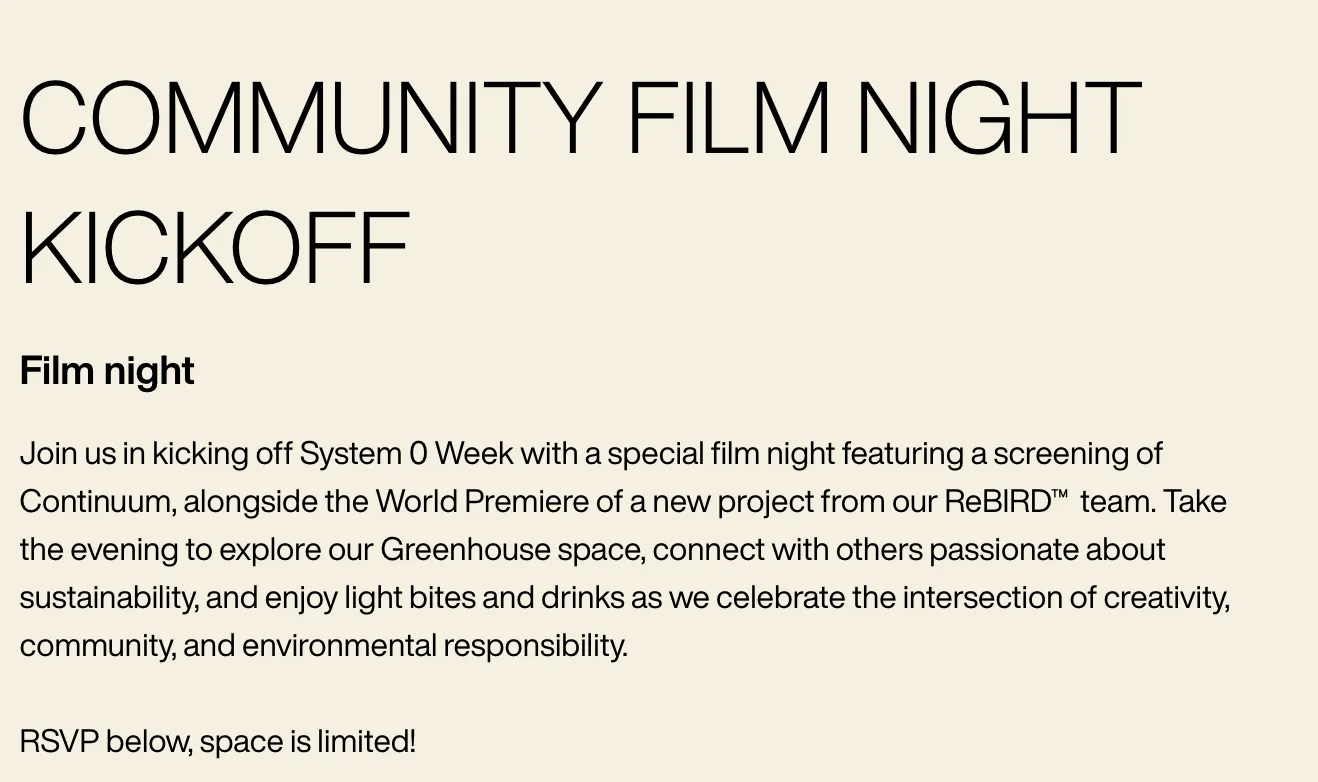 Arc’teryx Community Film Night