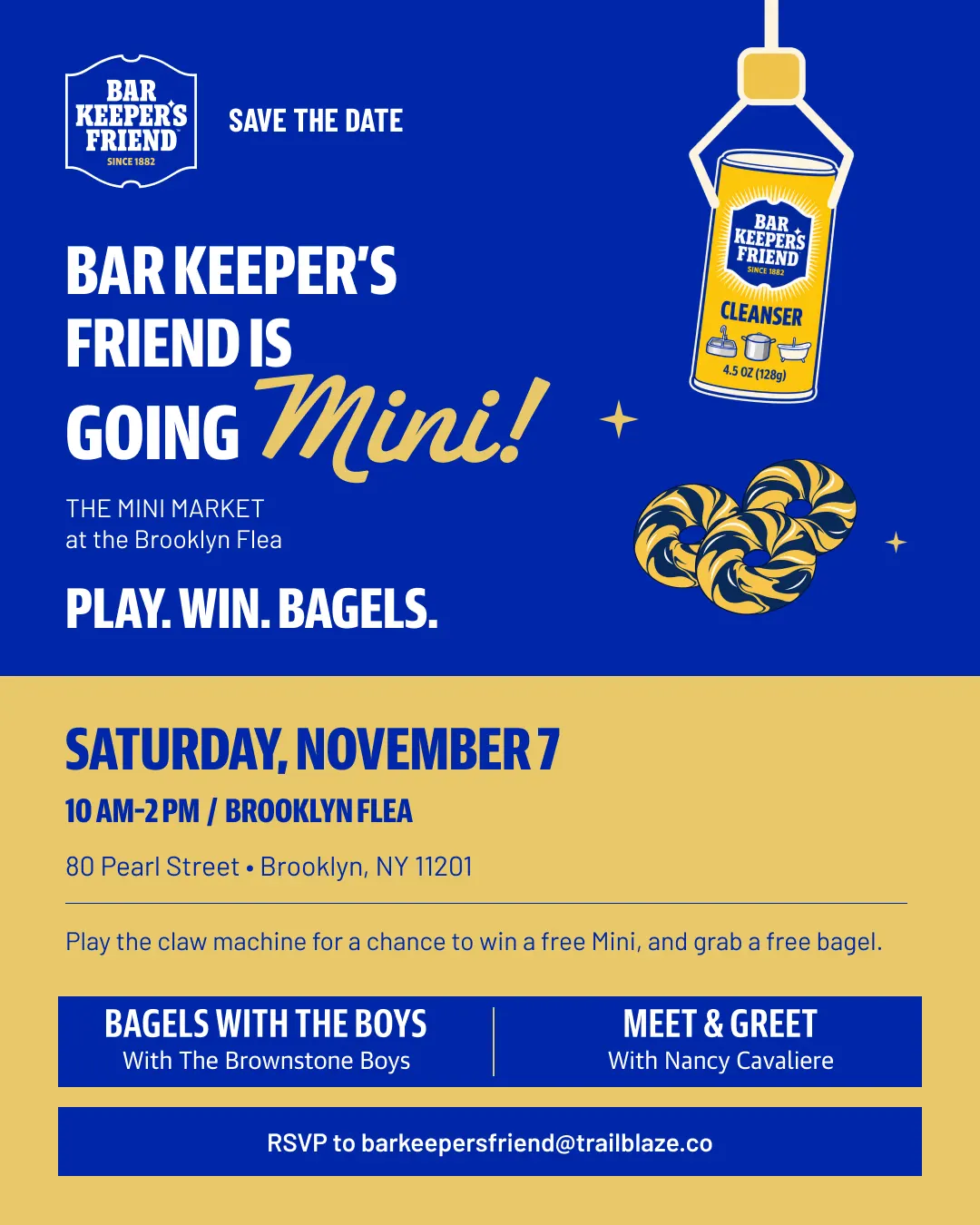 Bar Keeper's Friend Mini Market Pop-Up