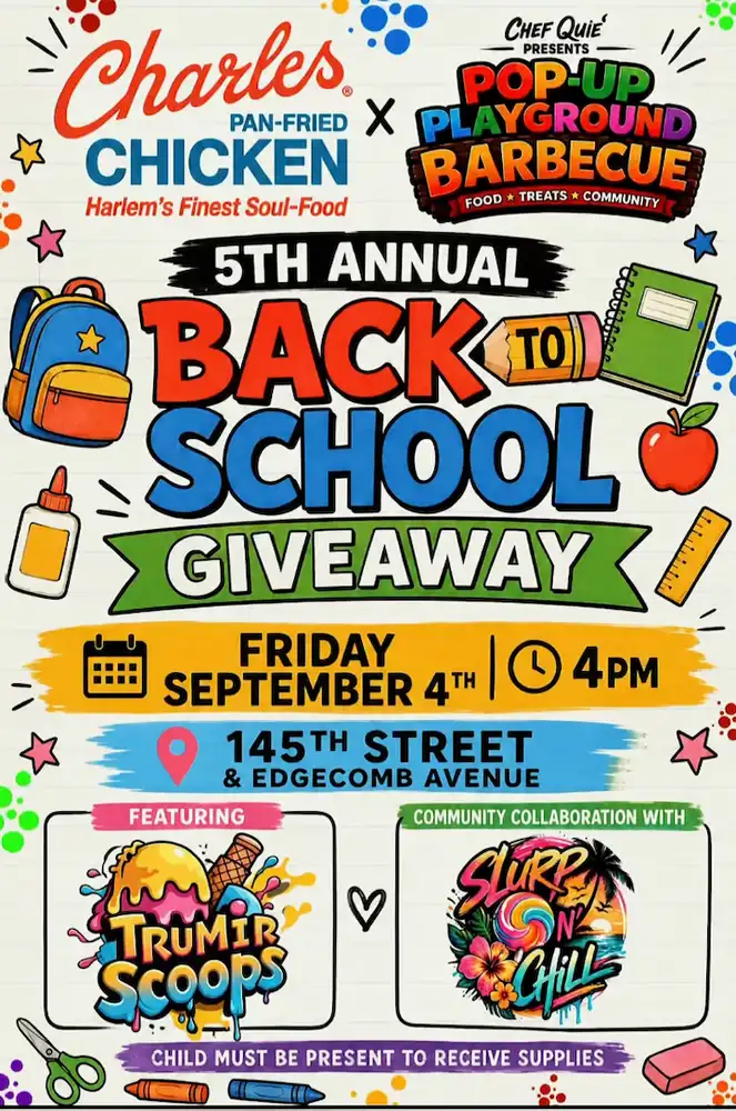 Charles Pan Fried Chicken 5th Annual Back to School Giveaway