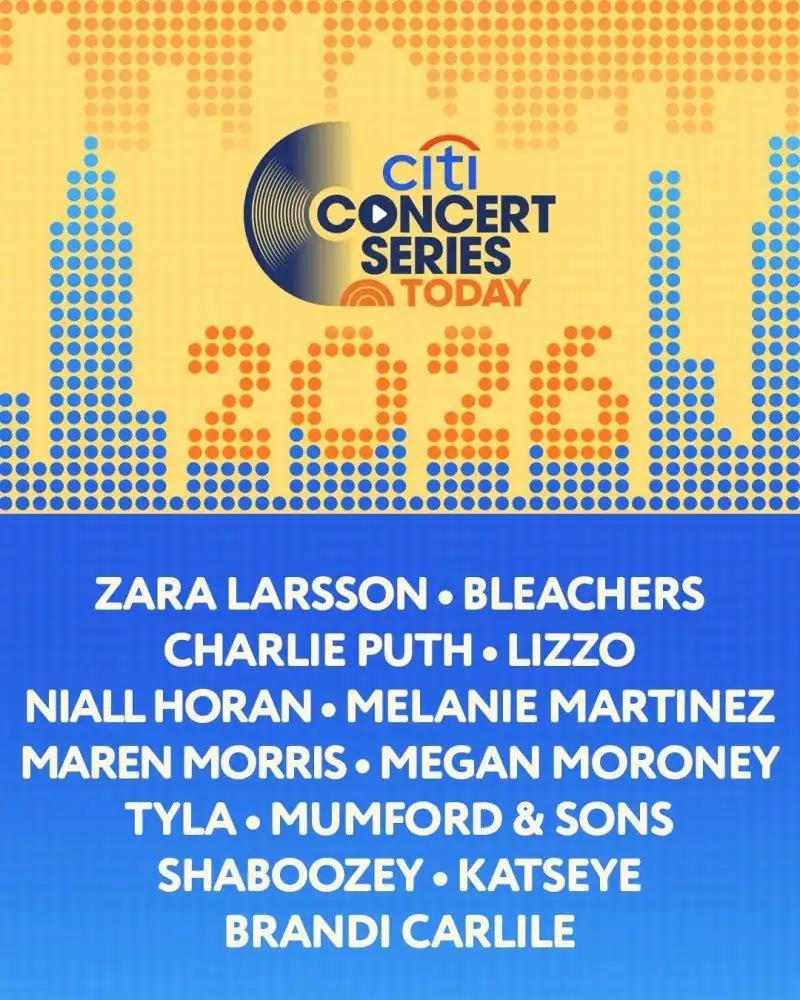 2026 Citi Concert Series on TODAY