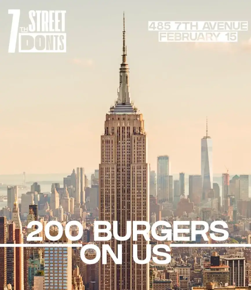 7th Street Burger x DONTS