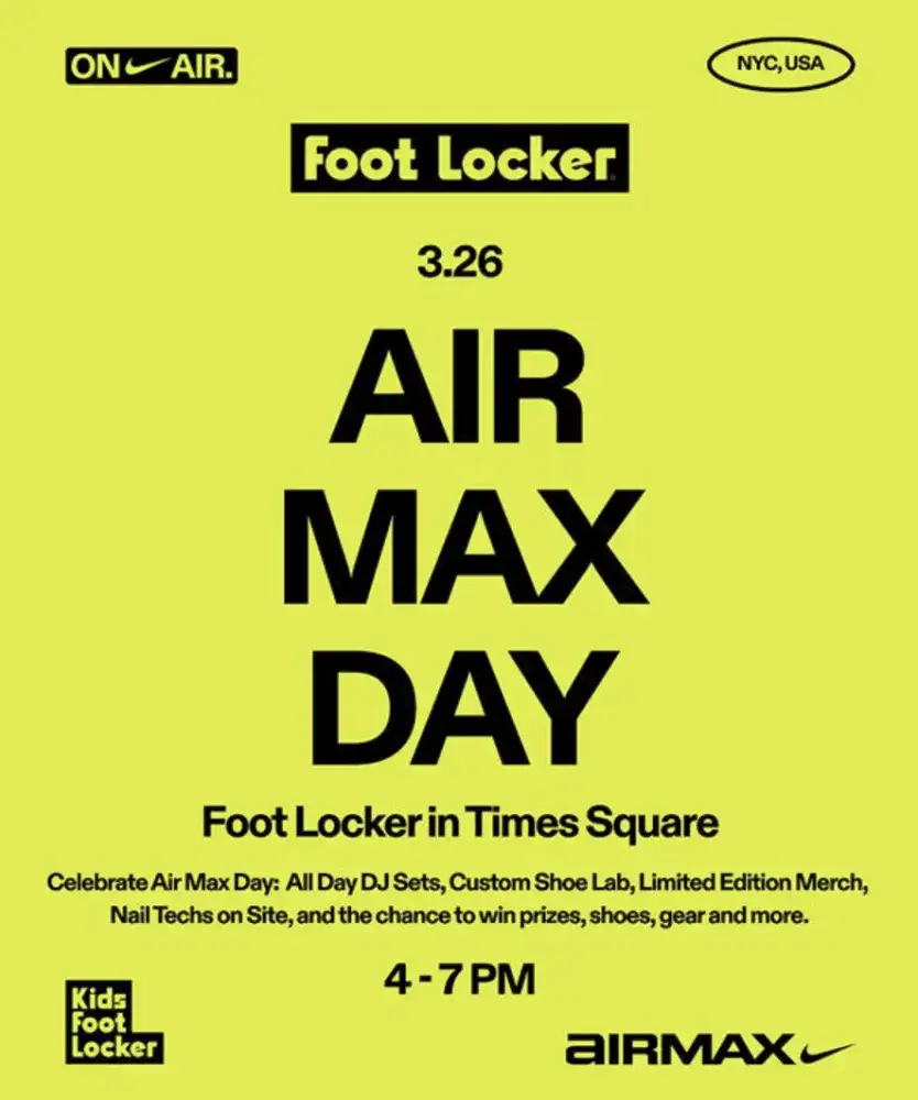 Air Max Day with Foot Locker