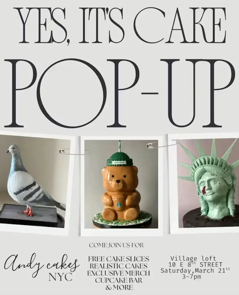 AndyCakesNYC Pop-Up Shop