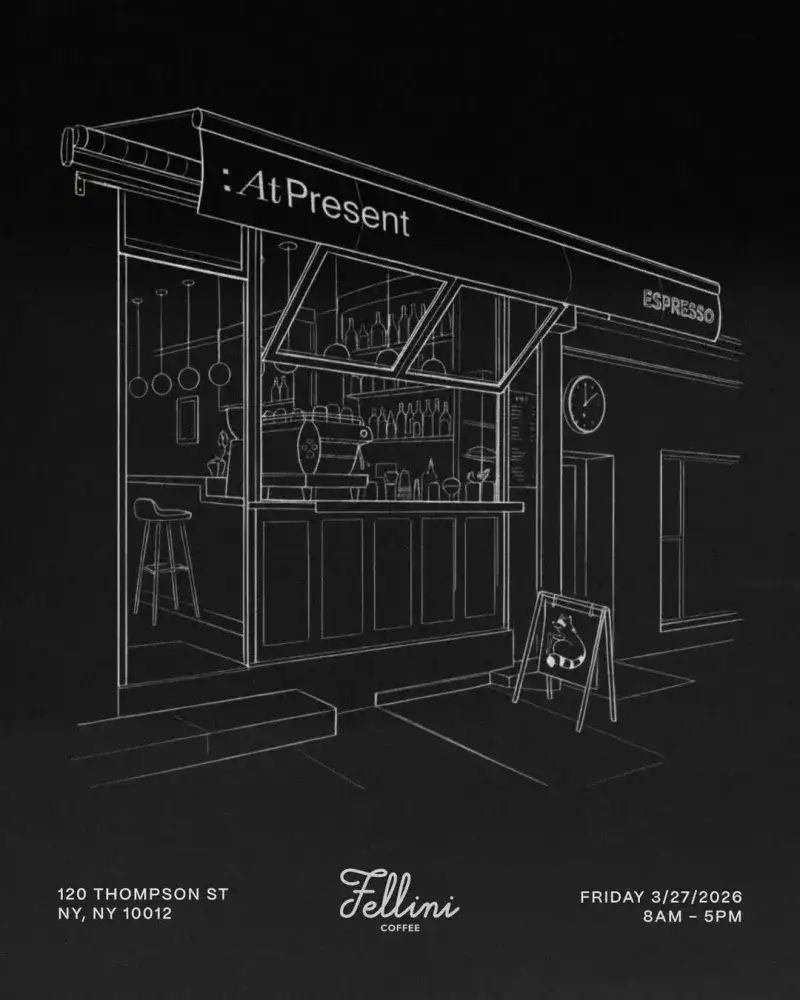 At Present x Fellini Coffee