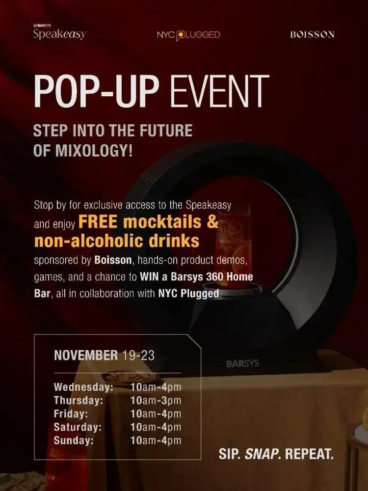 Barsys Speakeasy Pop-Up