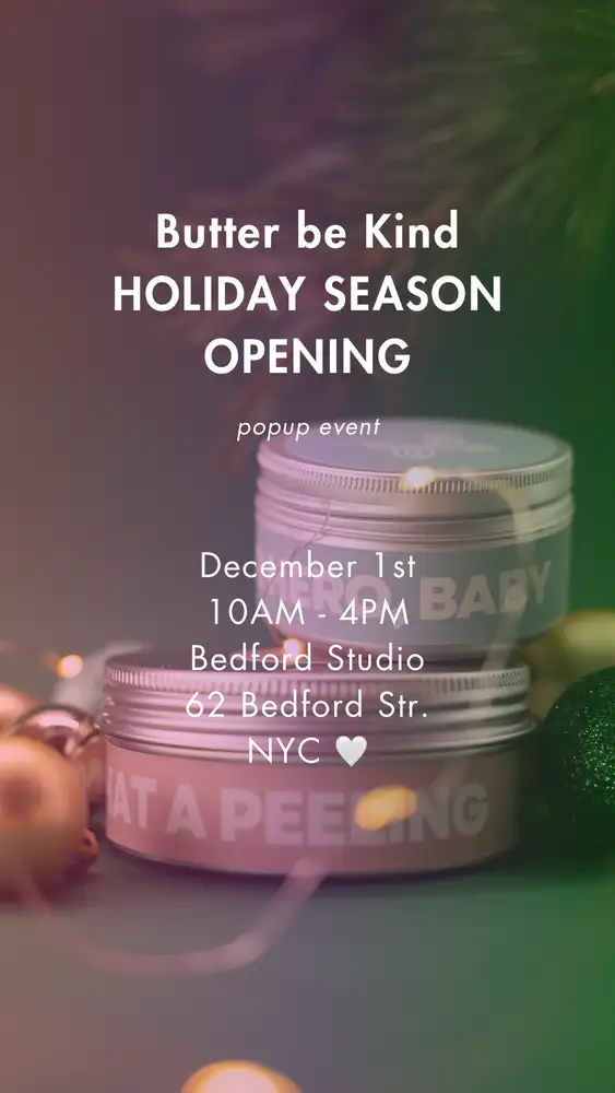 Butter Be Kind Holiday Pop-Up