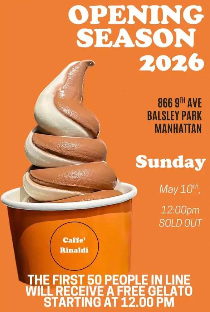 Caffè Rinaldi Season 2026 Pop-Up