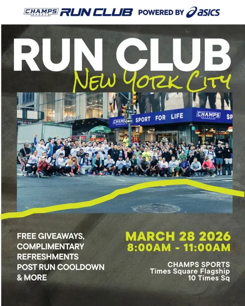 Champs Run Club New York City March 28