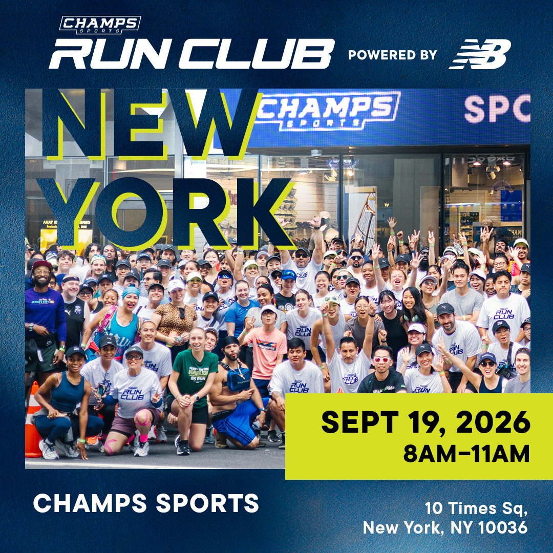Champs Run Club New York City powered by New Balance