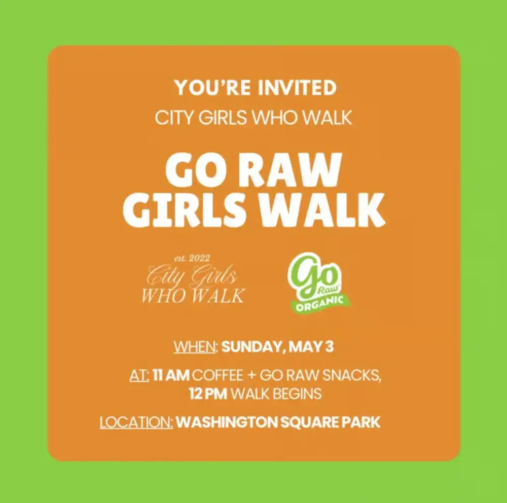 City Girls Who Walk x Go Raw Organics