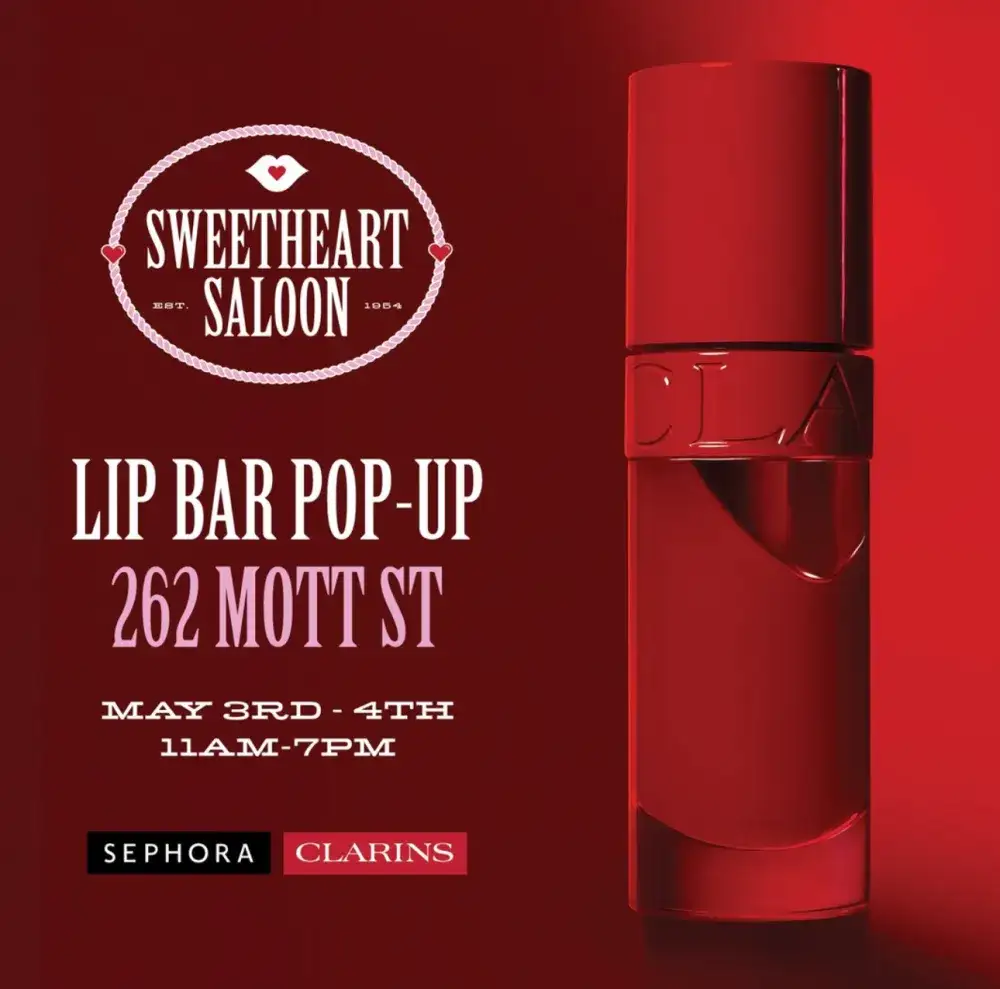 Clarins Sweetheart Saloon
